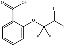 2-(1,1,2,2,四氟乙氧基)苯甲酸,10008-97-6,结构式