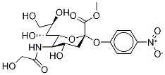 2-O-(p-Nitrophenyl)-α-D-N-glycolylneuraminic Acid Methyl Ester|N-(2-羟基乙酰基)-2-O-(4-硝基苯基)-ALPHA-神经氨酸甲酯