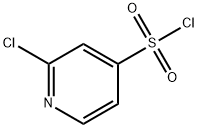 2-CHLOROPYRIDINE-4-SULFONYL CHLORIDE 化学構造式