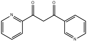 1-(2-pyridinyl)-3-(3-pyridinyl)-1,3-propanedione 结构式