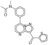 1001083-37-9 N-(三氘甲基)-N-[3-[3-(2-噻吩基羰基)吡唑并[1,5-A]嘧啶-7-基]苯基]乙酰胺