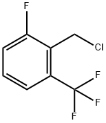 2-(氯甲基)-1-氟-3-(三氟甲基)苯, 1001096-10-1, 结构式