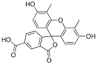 4',5'-dimethyl-5-carboxyfluorescein,100111-02-2,结构式