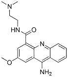 9-Amino-N-(2-(dimethylaino)ethyl)-2-methoxy-4-acridinecarboxamide,100113-19-7,结构式