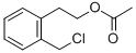 2-(CHLOROMETHYL)PHENETHYL ACETATE 结构式