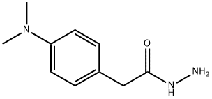 2-(4-(DIMETHYLAMINO)PHENYL)ACETOHYDRAZIDE, 100133-14-0, 结构式