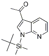 Ethanone, 1-[1-[(1,1-dimethylethyl)dimethylsilyl]-1H-pyrrolo[2,3-b]pyridin-3-yl]|