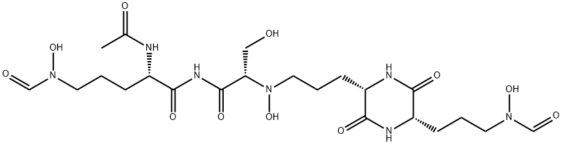 FOROXYMITHINE,100157-28-6,结构式