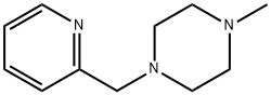 Piperazine, 1-methyl-4-(2-pyridinylmethyl)- (9CI),100158-57-4,结构式