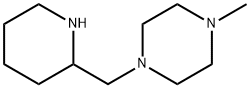 1-METHYL-4-(2-PIPERIDINYLMETHYL)-PIPERAZINE,100158-65-4,结构式