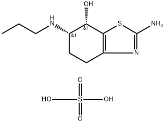 2-AMino-6-(propylaMino)-4,5,6,7-tetrahydrobenzo[d]thiazol-7-ol Structure