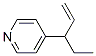 Pyridine, 4-(1-ethyl-2-propenyl)- (9CI) Structure
