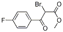 Methyl 2-broMo-3-(4'-fluorophenyl)-3-oxopropanoate Structure