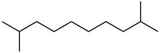 DECANE,2,9-DIMETHYL-,1002-17-1,结构式