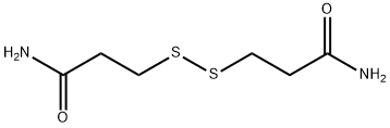 3-[(3-AMINO-3-OXOPROPYL)DITHIO]PROPANAMIDE,1002-19-3,结构式