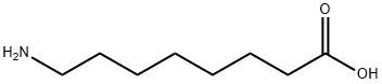 8-氨基辛酸,1002-57-9,结构式