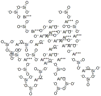 tetracosaaluminium dibismuth (nonadeca)oxide icosasilicate Structure