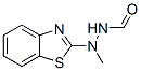 Hydrazinecarboxaldehyde, 2-(2-benzothiazolyl)-2-methyl- (9CI) 化学構造式