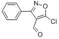 5-CHLORO-3-PHENYL-4-ISOXAZOLECARBOXALDEHYDE 结构式
