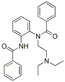 N-[2-(Diethylamino)ethyl][N,N'-(o-phenylene)bisbenzamide] Structure