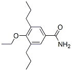 3,5-Dipropyl-4-ethoxybenzamide,100243-35-4,结构式