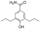 3,5-Dipropyl-4-hydroxybenzamide,100243-36-5,结构式
