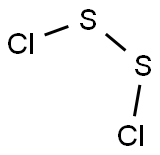 二氯化二硫, 10025-67-9, 结构式