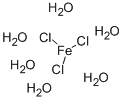 塩化鉄(III)六水和物 化学構造式
