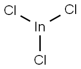 インジウム(III)トリクロリド 化学構造式