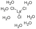 塩化ランタン七水和物,4N 化学構造式