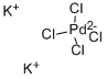四氯钯酸钾, 10025-98-6, 结构式
