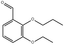 3-乙氧基-2-丙氧基苯甲醛, 100256-89-1, 结构式