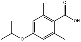 4-ISOPROPOXY-2,6-DIMETHYLBENZOIC ACID Structure