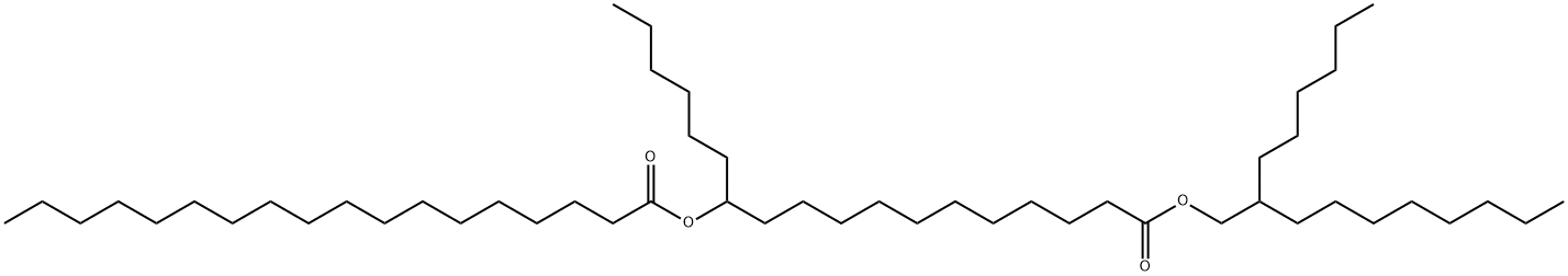 2-hexyldecyl 12-[(1-oxooctadecyl)oxy]octadecanoate,100258-45-5,结构式