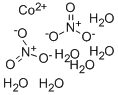 硝酸钴六水合物,10026-22-9,结构式