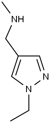 N-[(1-ethyl-1H-pyrazol-4-yl)methyl]-N-methylamine|(1-乙基吡唑-4-基)甲基-甲基-胺