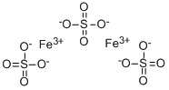 硫酸铁,10028-22-5,结构式
