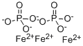 りん酸鉄(II)八水和物 化学構造式