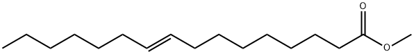 反-9-十六烯酸甲酯,10030-74-7,结构式