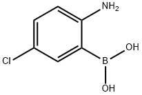 2-Amino-5-chlorophenylboronic acid Structure