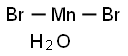 マンガン(II)ジブロミド·四水和物 化学構造式