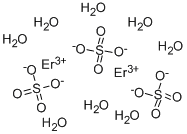 硫酸铒(III)八水化合物,10031-52-4,结构式