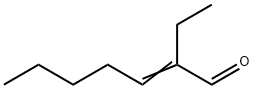 2-Heptenal, 2-ethyl- 结构式