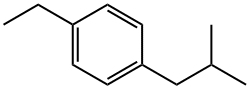 1-エチル-4-(2-メチルプロピル)ベンゼン(IBUPROFEN IMP. B2 (EP)), IN METHANOL (100ΜG/ML) 化学構造式