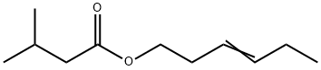 Z-3-甲基丁酸-3-己烯酯,10032-11-8,结构式