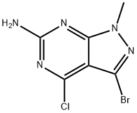 3-broMo-4-chloro-1-Methyl-1H-pyrazolo[3,4-d]pyriMidin-6-aMine|