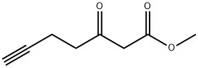 methyl 3-oxohept-6-ynoate Struktur