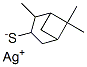 silver(1+) 2,6,6-trimethylbicyclo[3.1.1]heptane-3-thiolate Struktur