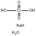 Sodium chromate tetrahydrate Struktur