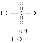 Sodium Hydrogen Sulfate Monohydrate Structure
